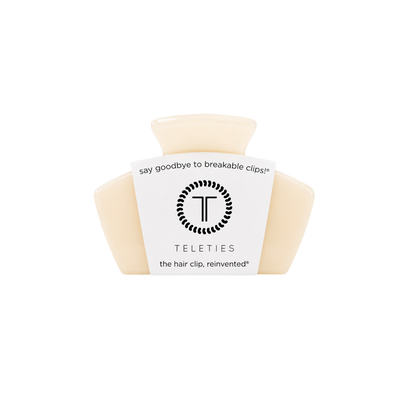 Teleties Classic | Almond Beige | Petite | Claw Clip