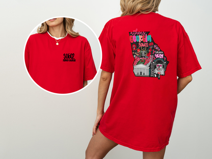 Athens Zip State Tee