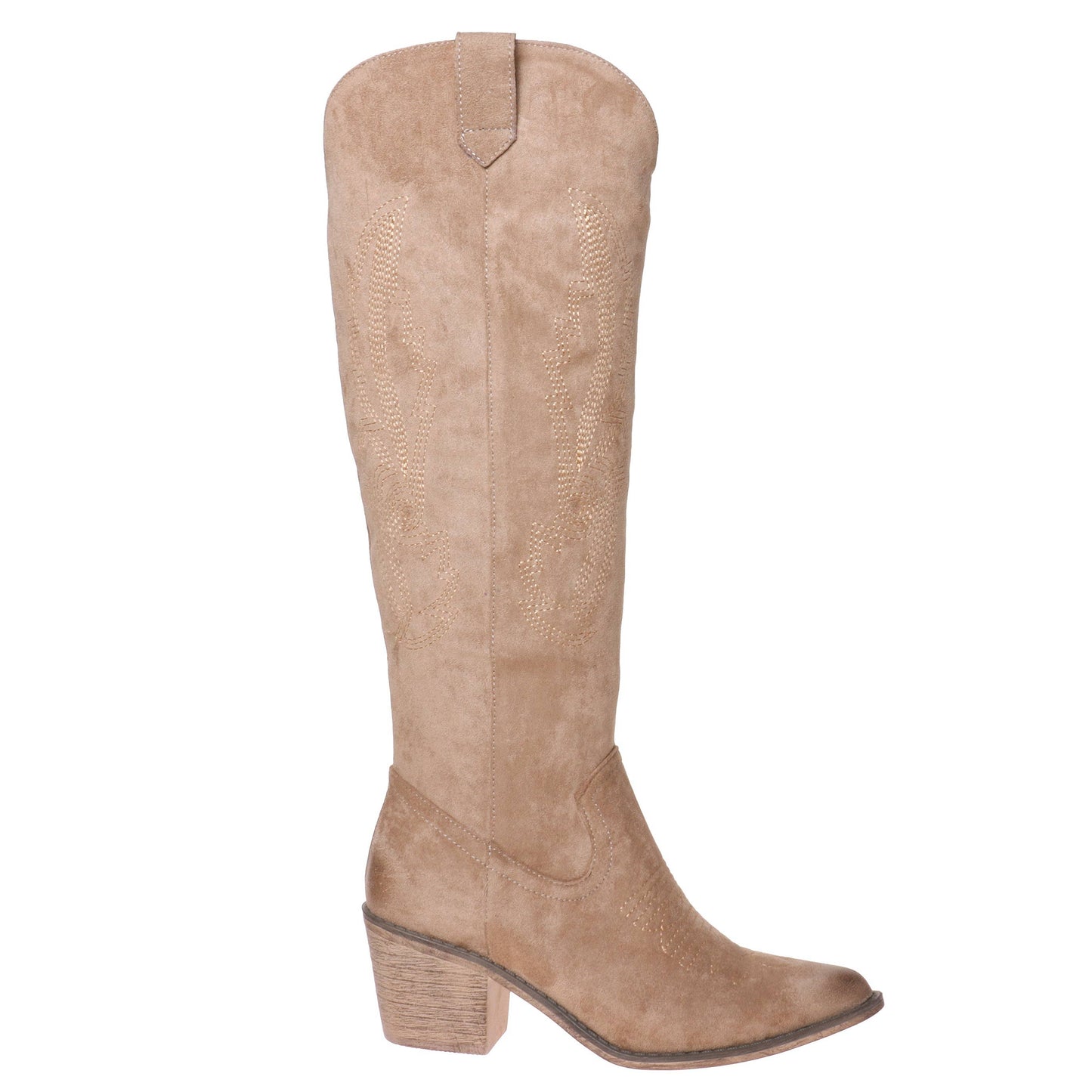 Pierre Dumas Wilder Taupe Cowgirl Boots