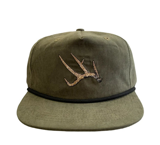 Hooked and Loaded Shed Hunter Olive Rope Hat