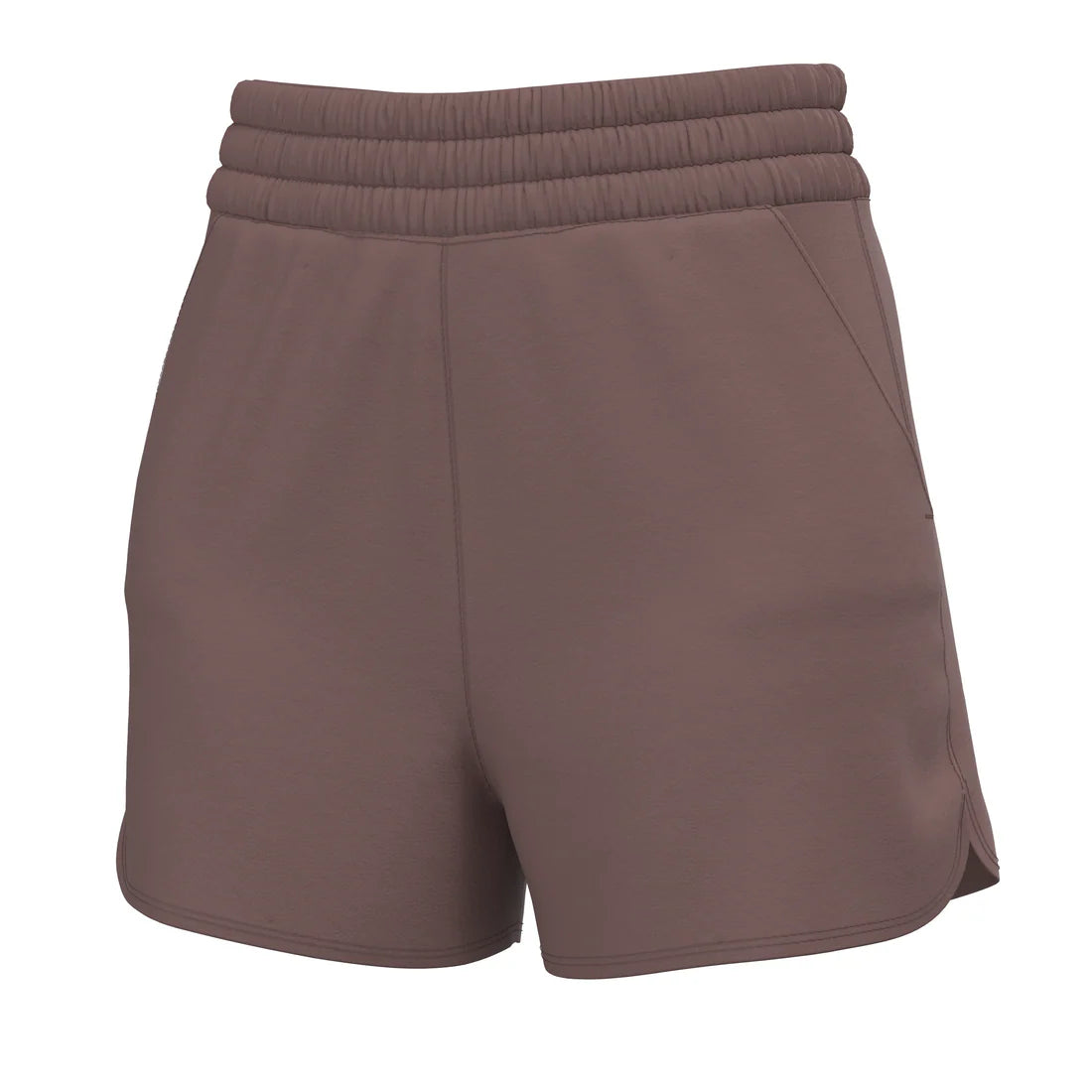 Local Girl High Wasited Rose Volley Shorts