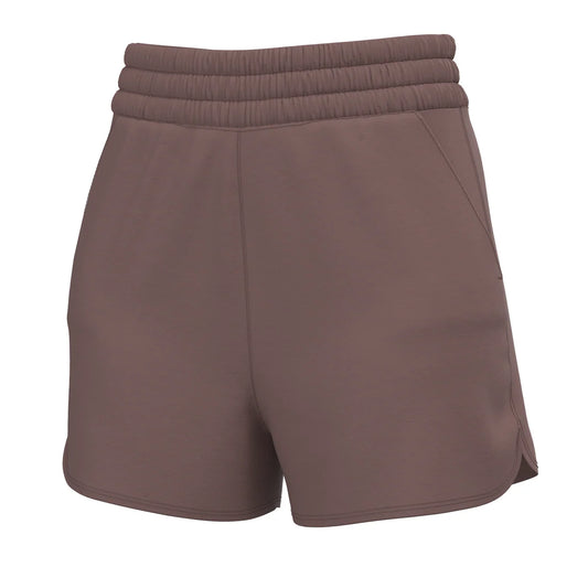 Local Girl High Wasited Rose Volley Shorts