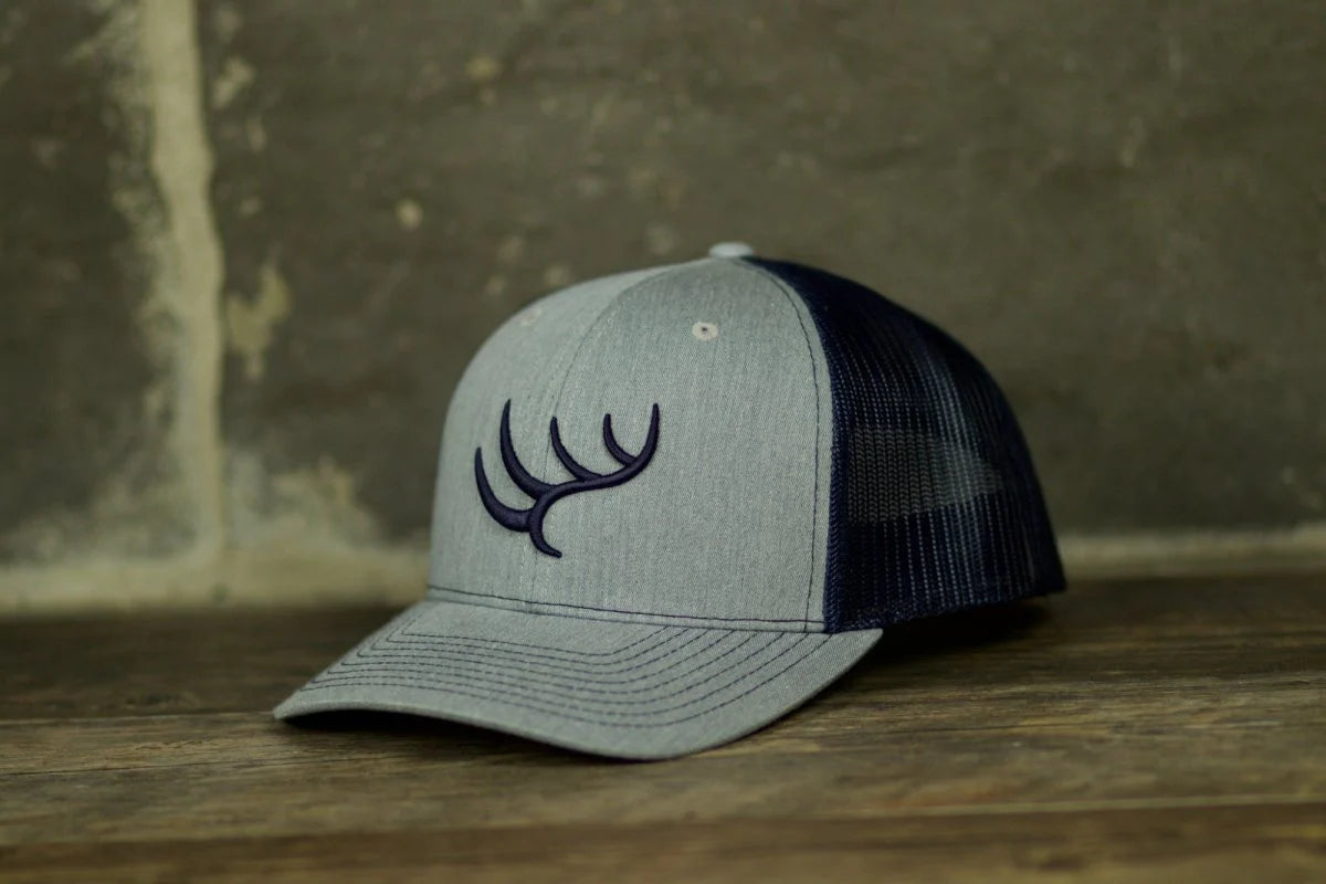 Hunt to Harvest Heather Grey & Navy