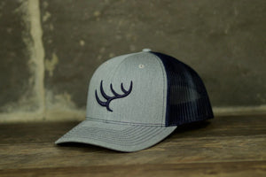 Hunt to Harvest Heather Grey & Navy