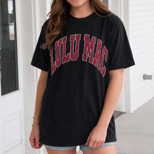 LULU Mac GA Stripe Adult Black