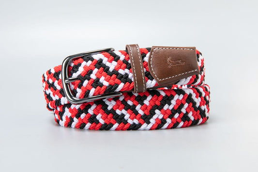 Meripex Men's Belt Red/Black/White
