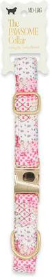 The pawson Collar Pink Floral Gingham/ Bows