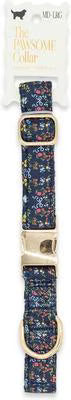 The Pawsome Collar Navy Blue Floral