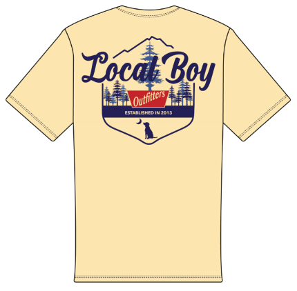 Local Boy Banana Banquet SS Tee
