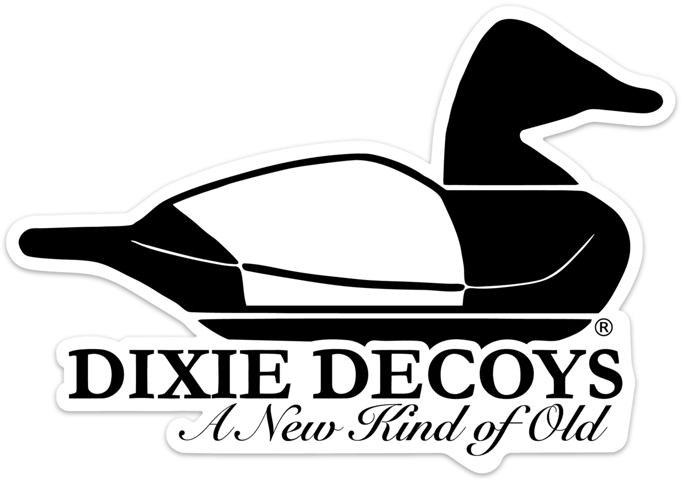 Dixie Decoys 8 inch Canvasback Decal