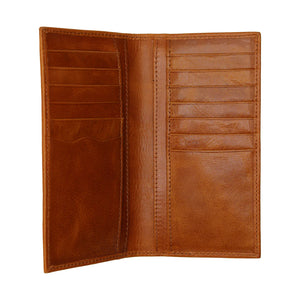 Local Boy Brown Long Wallet