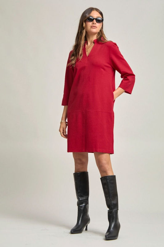 Dear Scarlett Red Portfolo Dress