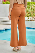 Dear Scarlett Magic by Wide Regular Pants in Rust