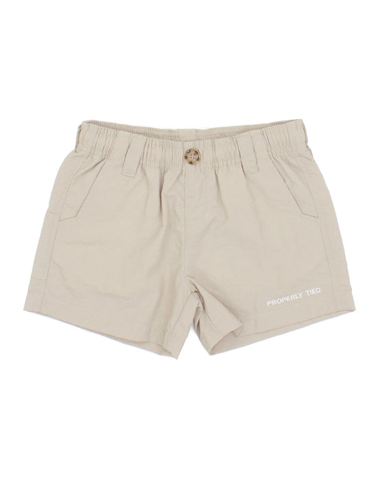 Properly Tied Youth Mallard Short Khaki