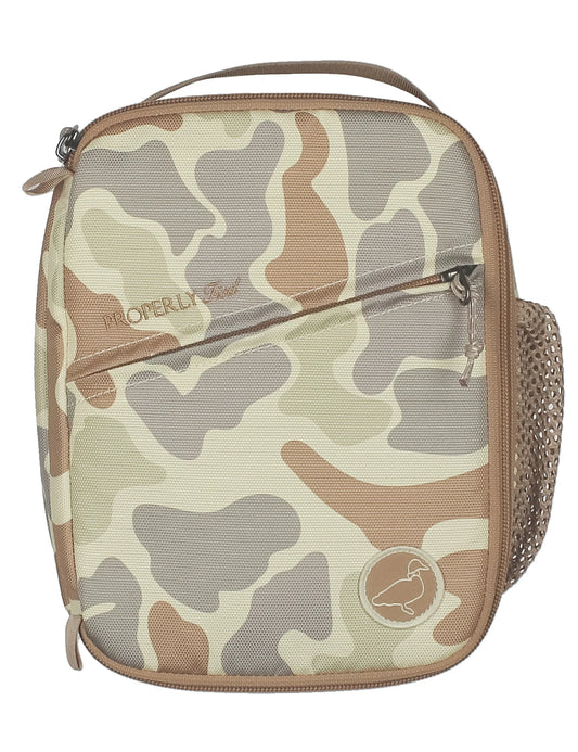 Properly Tied Field Camo Delta Lunchbox