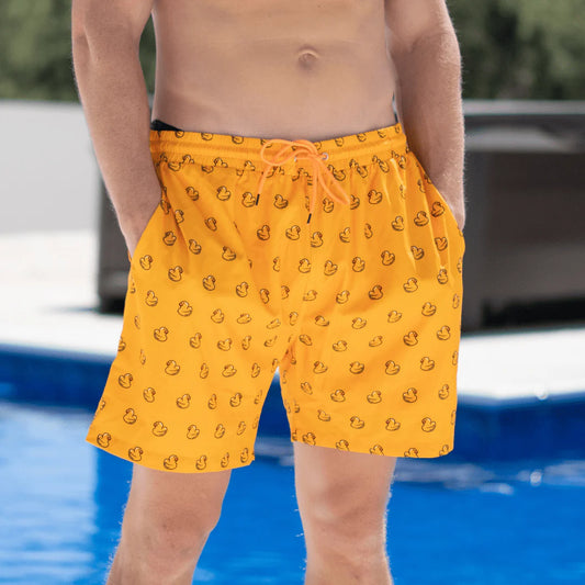 Old South Rubber Duckie Lined Swim Trunks