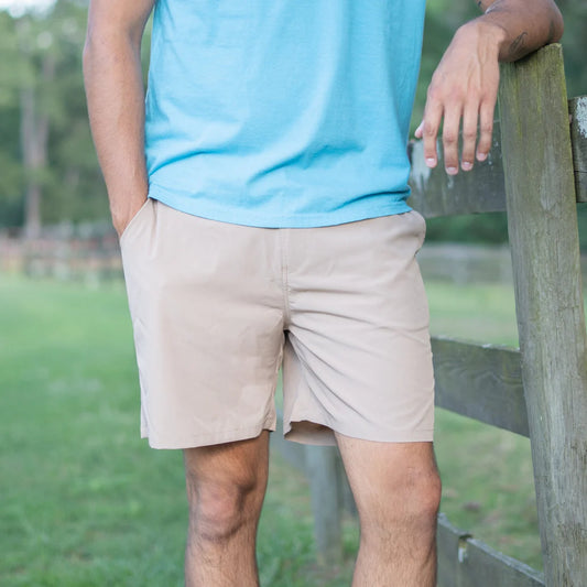 Old South "The Daily" Khaki Preformance Shorts