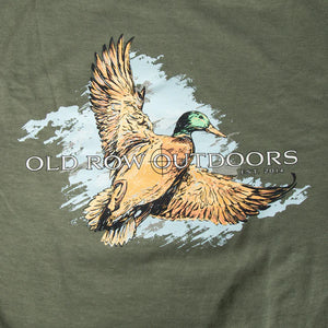 Old Row Sage Outdoors Mallard 3.0 Long Sleeve Pocket Tee