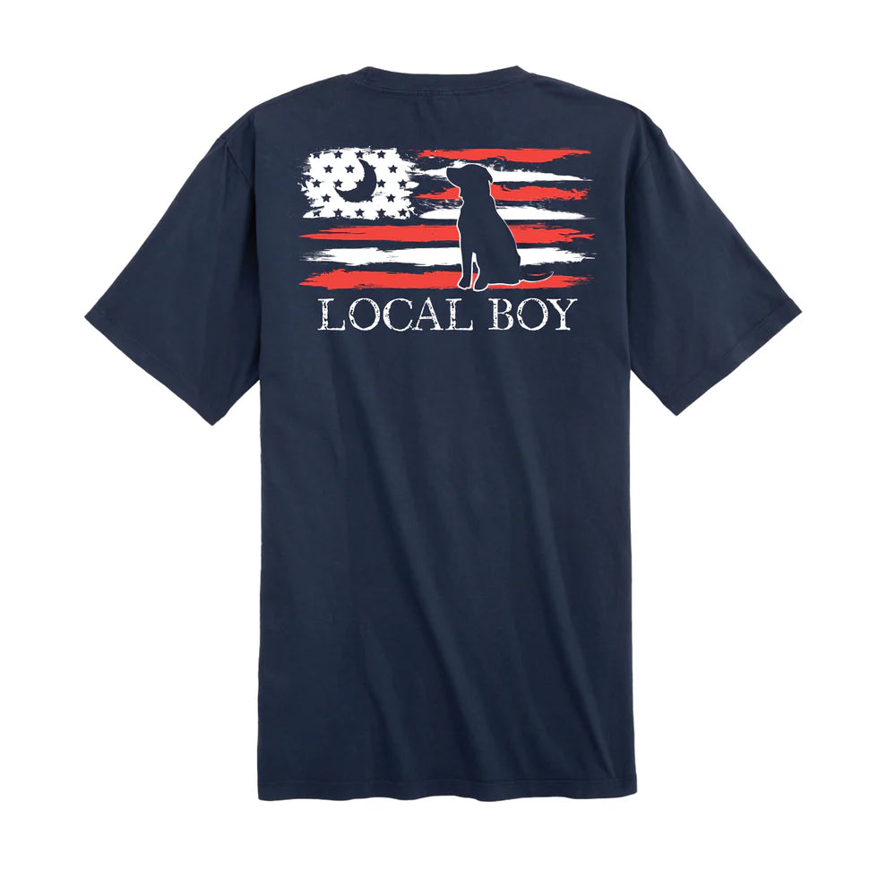 Local Bow Painted USA Shirt