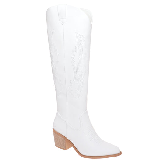 Pierre Dumas Wilder Boot in White