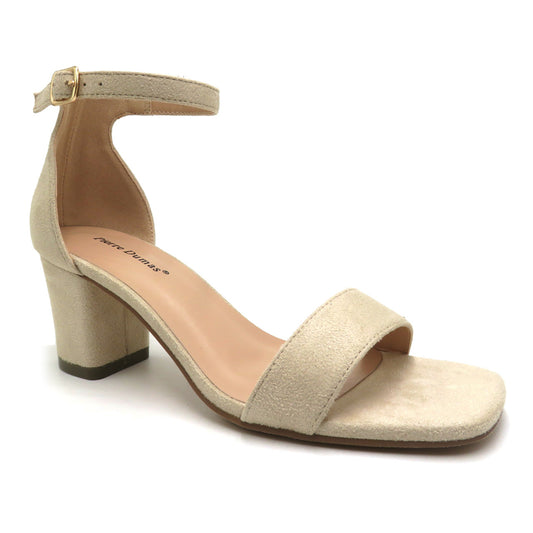 Pierre Dumas Suede After Five in Nude