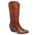 Brown Whiskey Cowgirl Boots