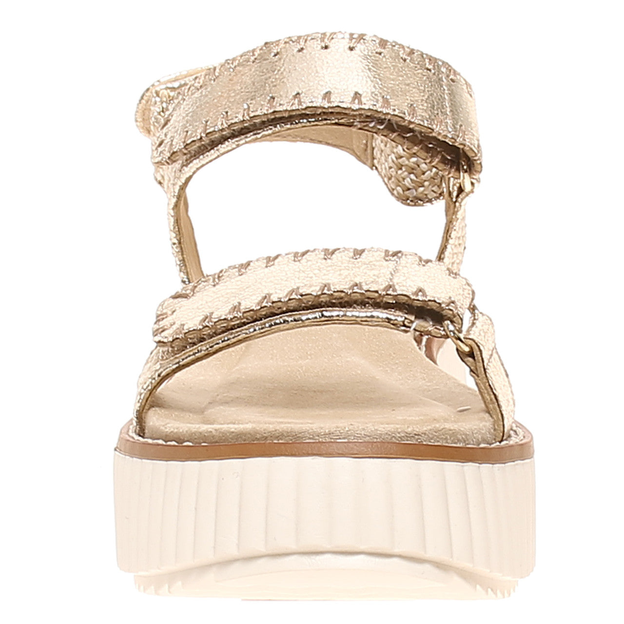 Pierre Dumas Sweet Sandal in Gold Comb