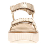 Pierre Dumas Sweet Sandal in Gold Comb