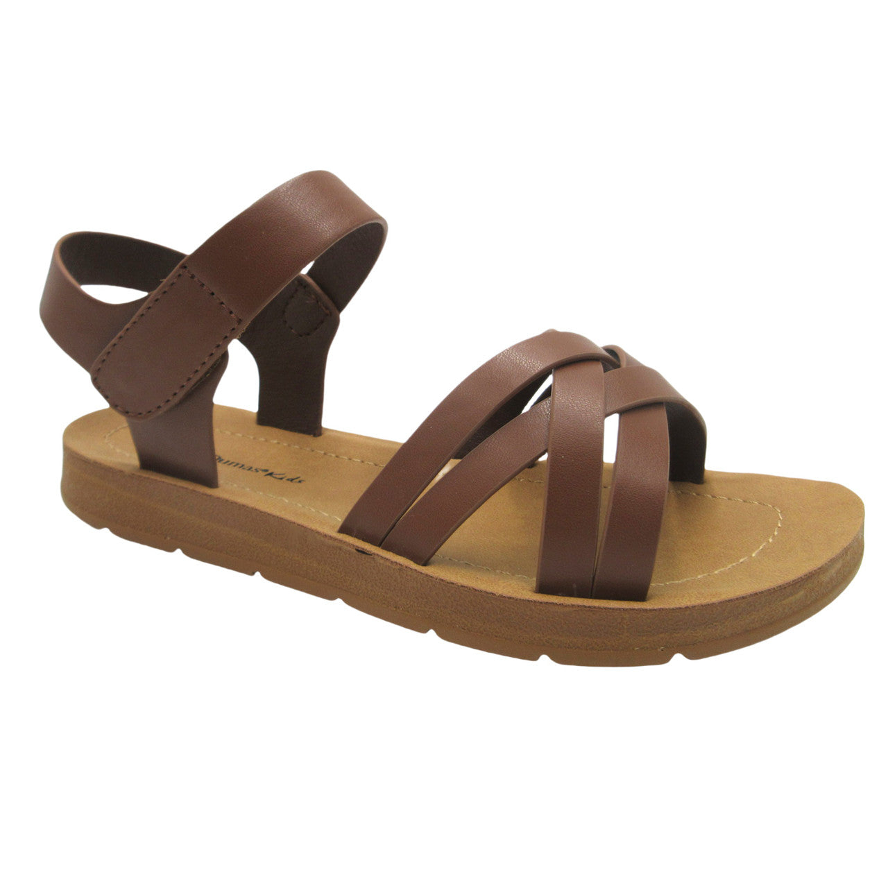 Pierre Dumas Kids Kali-2 Sandal in Whiskey