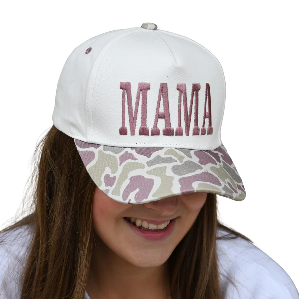 Girlie Girl MAMA Camo Trucker Hat