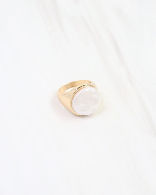 Moorhead Pearl Ring Gold