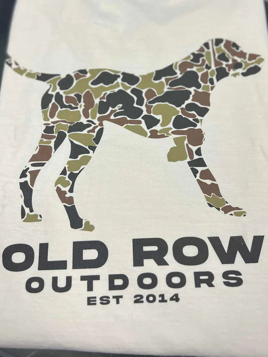 Old Row Ivory Pointer Pocket LS Tee