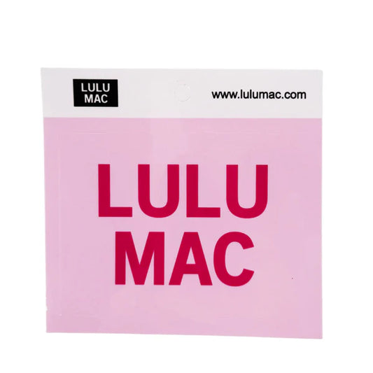 Lulu Mac Pink Decal Sticker