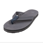 Simply Southern Men's Charcoal Grey Flip Flops