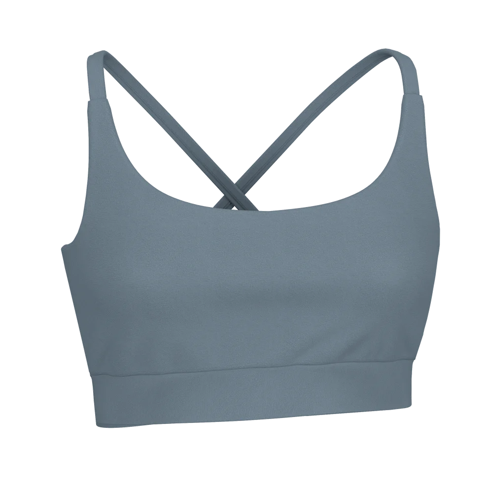 Local Girl Slate Sports Bra