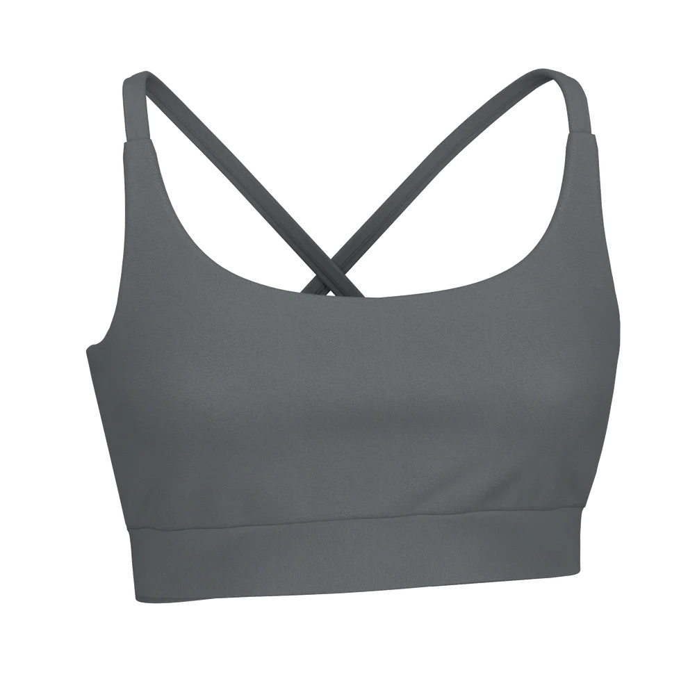 Local Girl Graphite Sports Bra