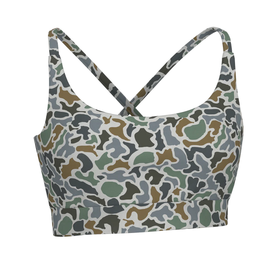 Local Girl Localflage Bluff Camo Sports Bra