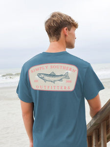 Simply Southern Fish Logo Comet Tee