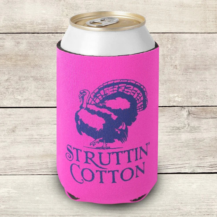 Struttin Cotton Can Coolers
