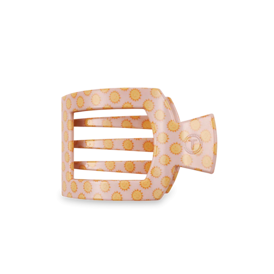 Teleties Sunny Days Ahead Medium Flat Square Hair Clip