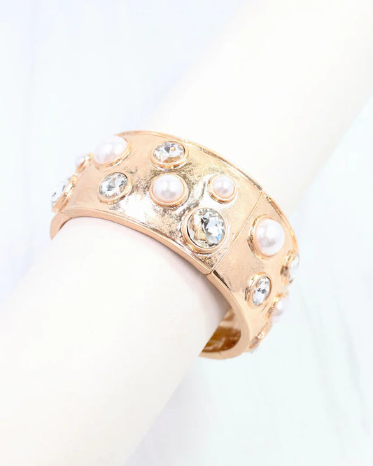 Pearl Julietta Stretch Bracelet