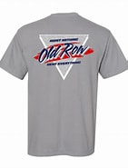 Old Row Retro Triangle 2.0 Grey Pocket Tee