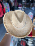 Straw Fringe Cowgirl Hat