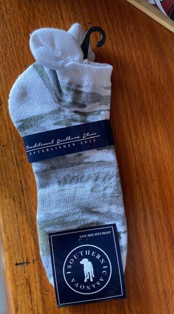 Southern Casanova Grey Camo Socks