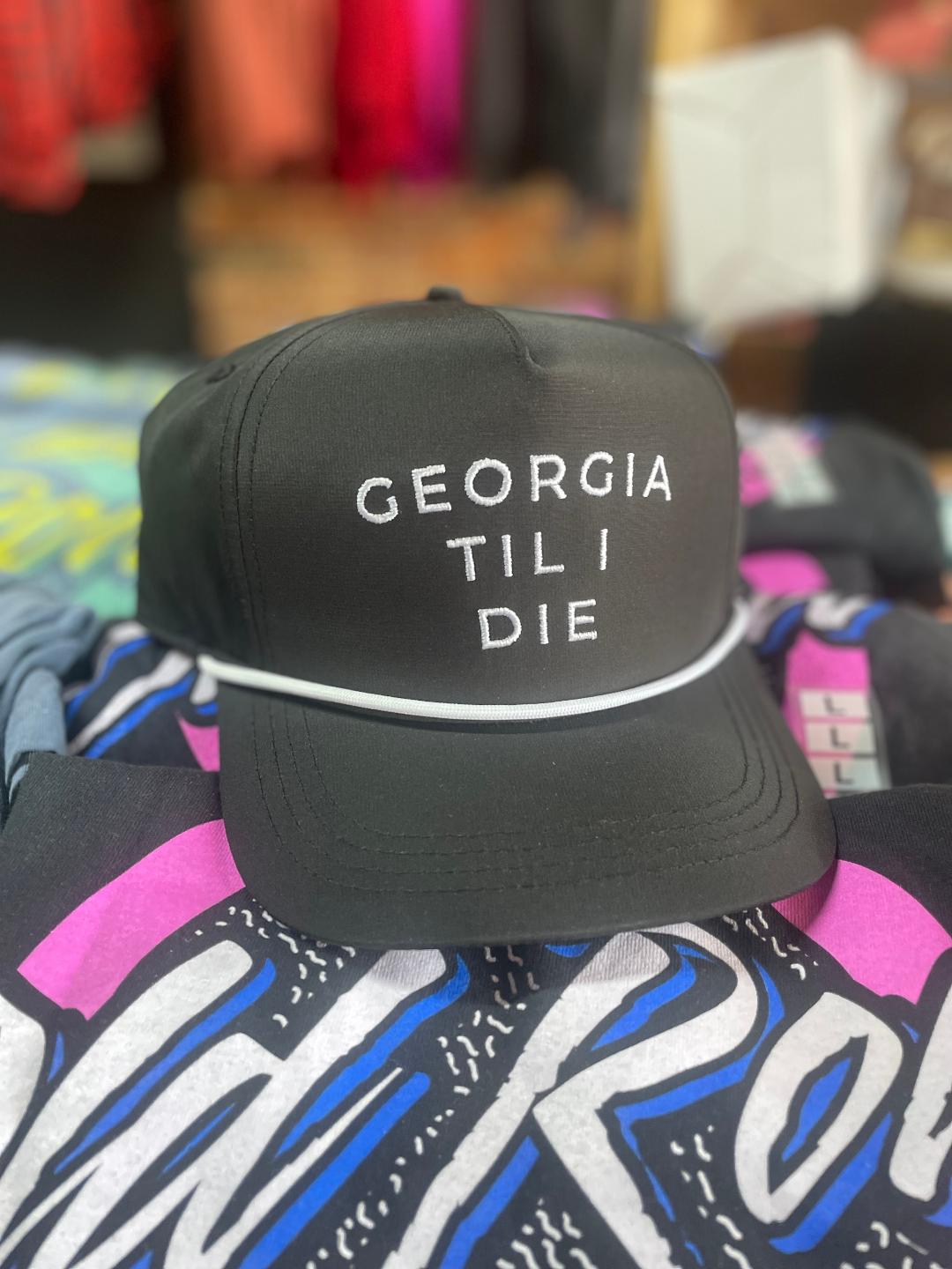 Peach State Pride Georgia Til I Die Performance Hat