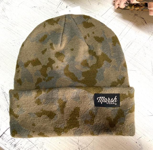 Marsh field camo beanie