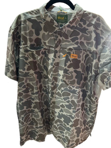 Marsh Wear Lenwood Tech Dark Green Mallard Shirt