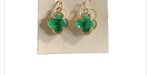 Clover Crystal Earrings