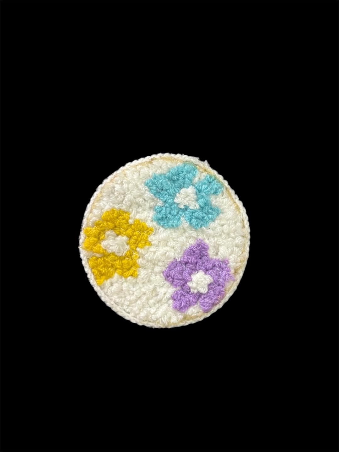 Simply Southern Multi Color Daisy Coaster