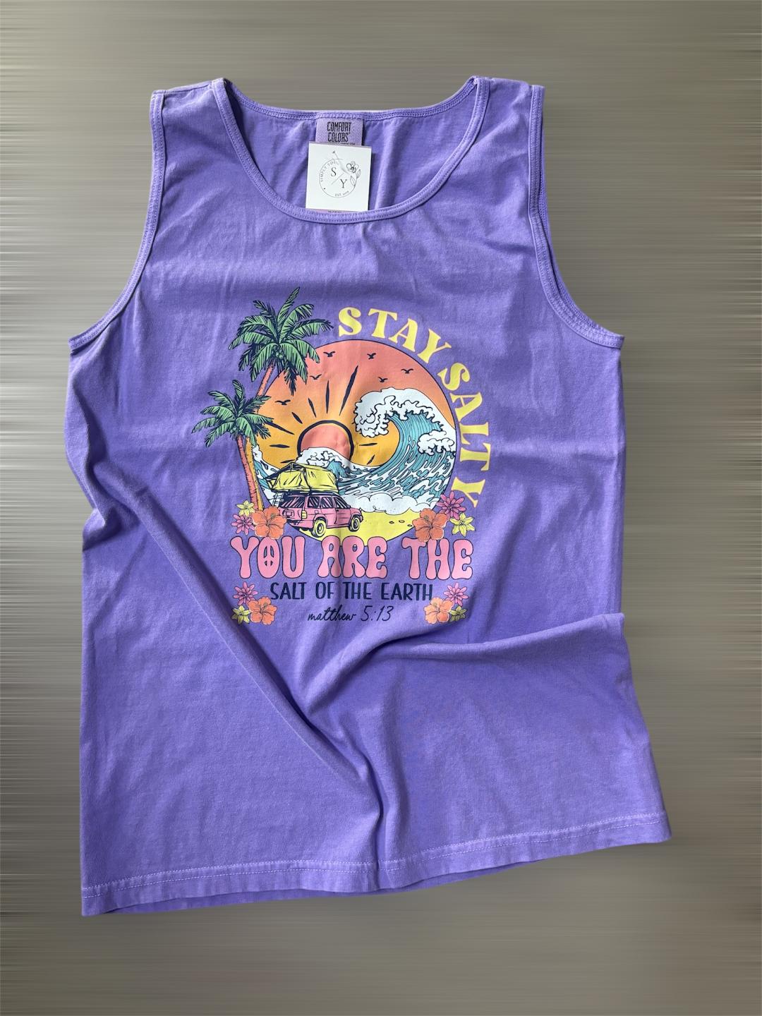 Simply You "Stay Salty" - Matthew 5:13 Tank